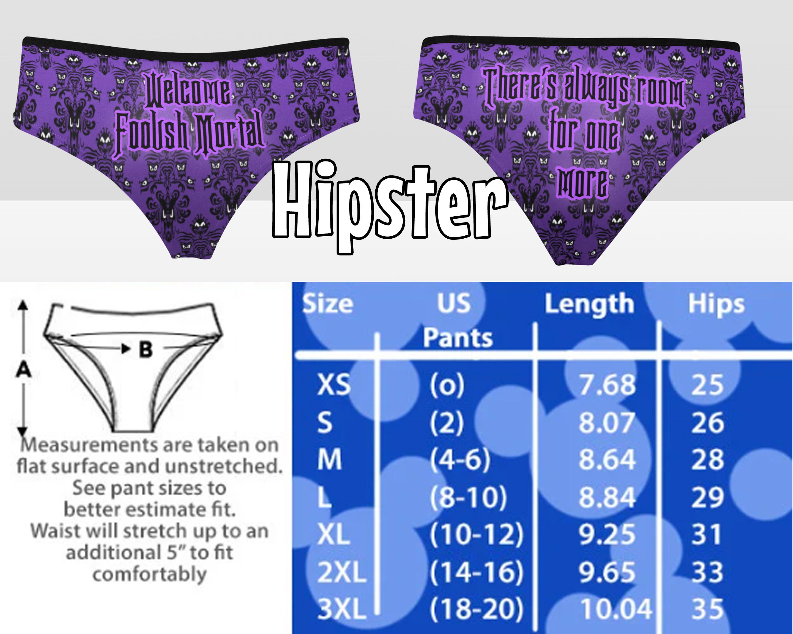 Victoria secret 2024 panty size chart