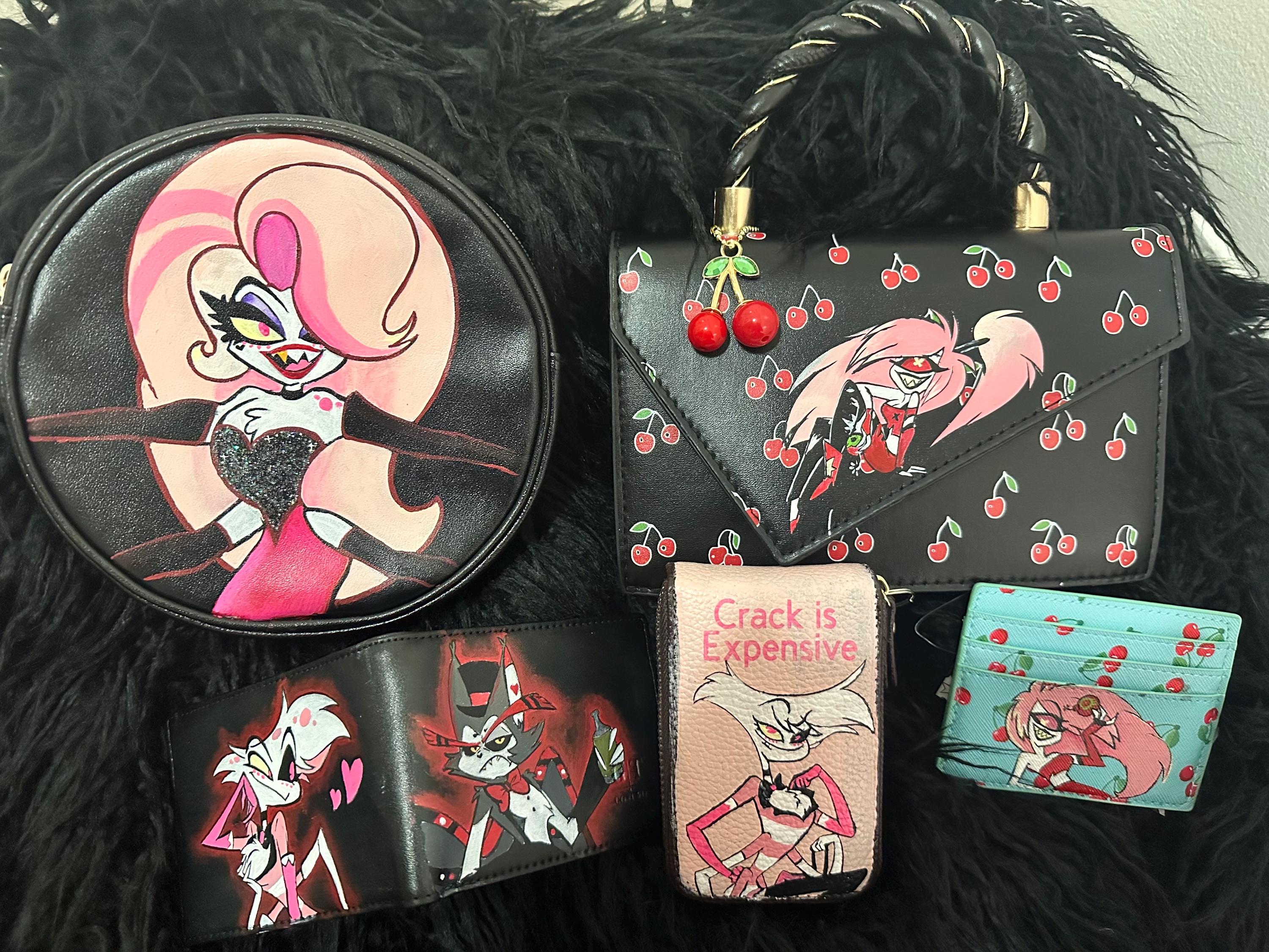 Hazbin Hotel Angel Dust Cherri Bomb Accesories FREE SHIPPING - Etsy