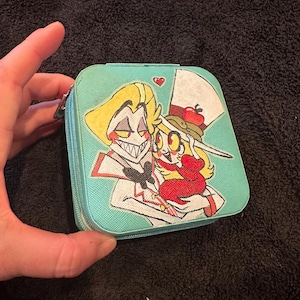 Hazbin Hotel travel jewelry box Lucifer & Baby Charlie