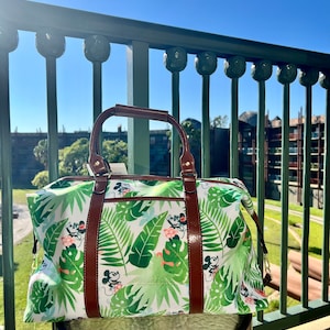 Tropical Travel Weekender Tote Duffel Bag Aulani DCL Disney Vacation