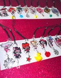Hazbin Hotel Phone Charms Alastor Lucifer Rosie Vox Valentino HuskerDust Baxter