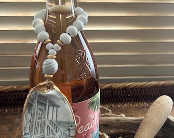 Oyster Shell Wine Charm