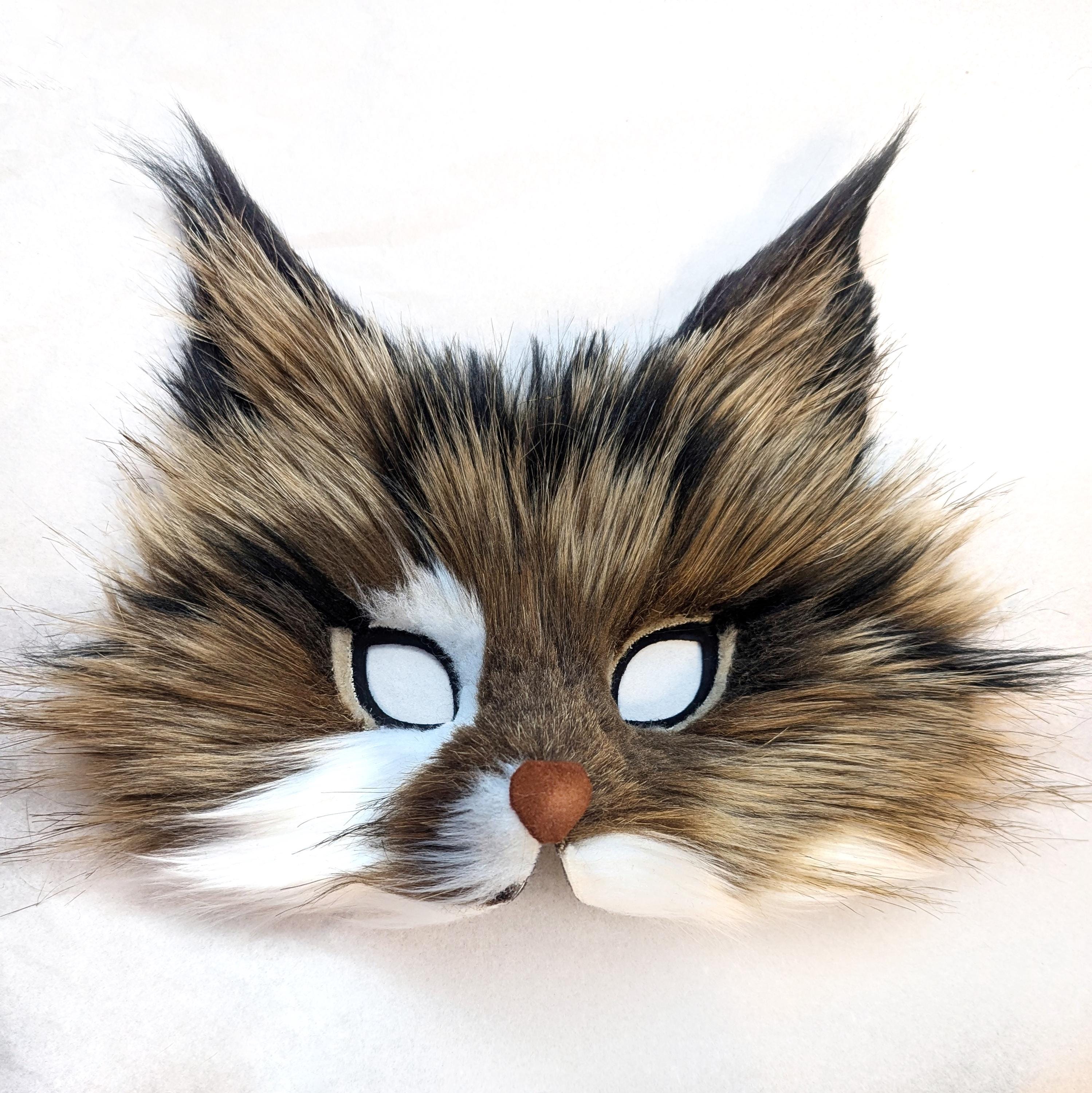 Custom Pet Portrait Cat Mask - Etsy