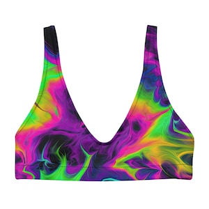 Trippy rave top, rave outfit women set, rave wear, festival clothing women, rave clothing, plus size rave outfit, rave crop top, rave tank