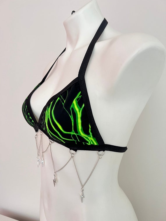 Green rave top deals