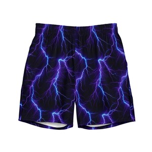 Electric Men&#39;s rave shorts, mens rave outfit, mens rave clothing, festival outfit, mens rave set, plus size mens rave outfit