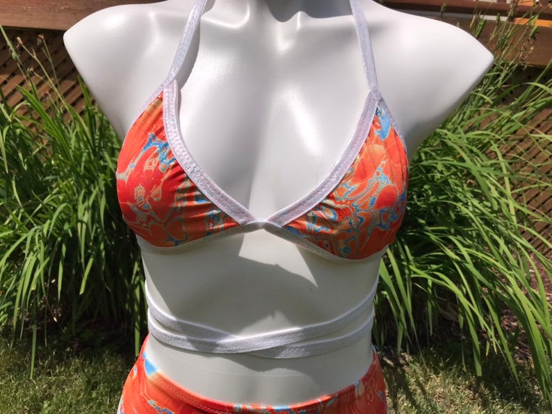 rave outfit edc outfit Paradise rave bralette only wrap bralette rave top