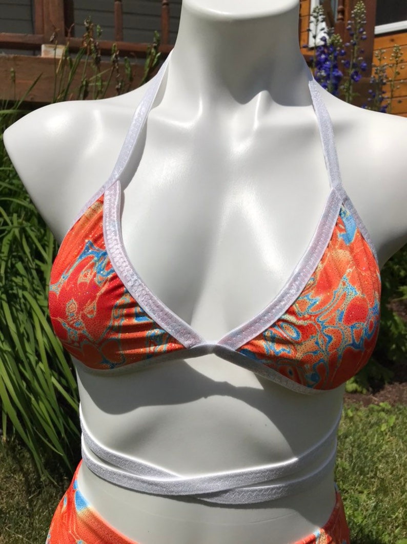 rave outfit edc outfit Paradise rave bralette only wrap bralette rave top