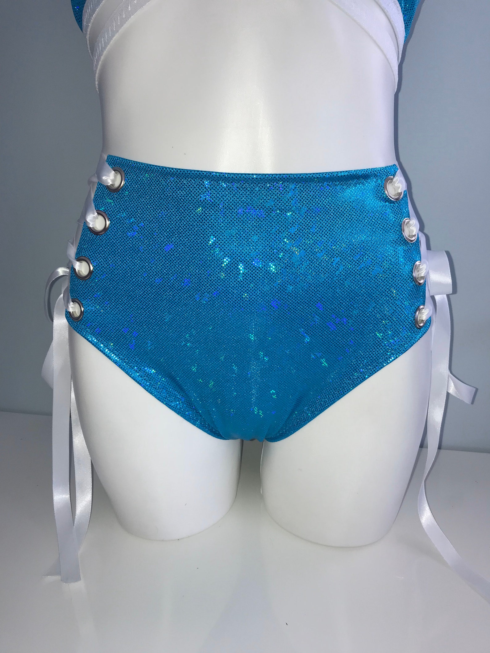 Lace up Rave Bottoms Rave Outfit Rave Wear Rave Clothing Etsy