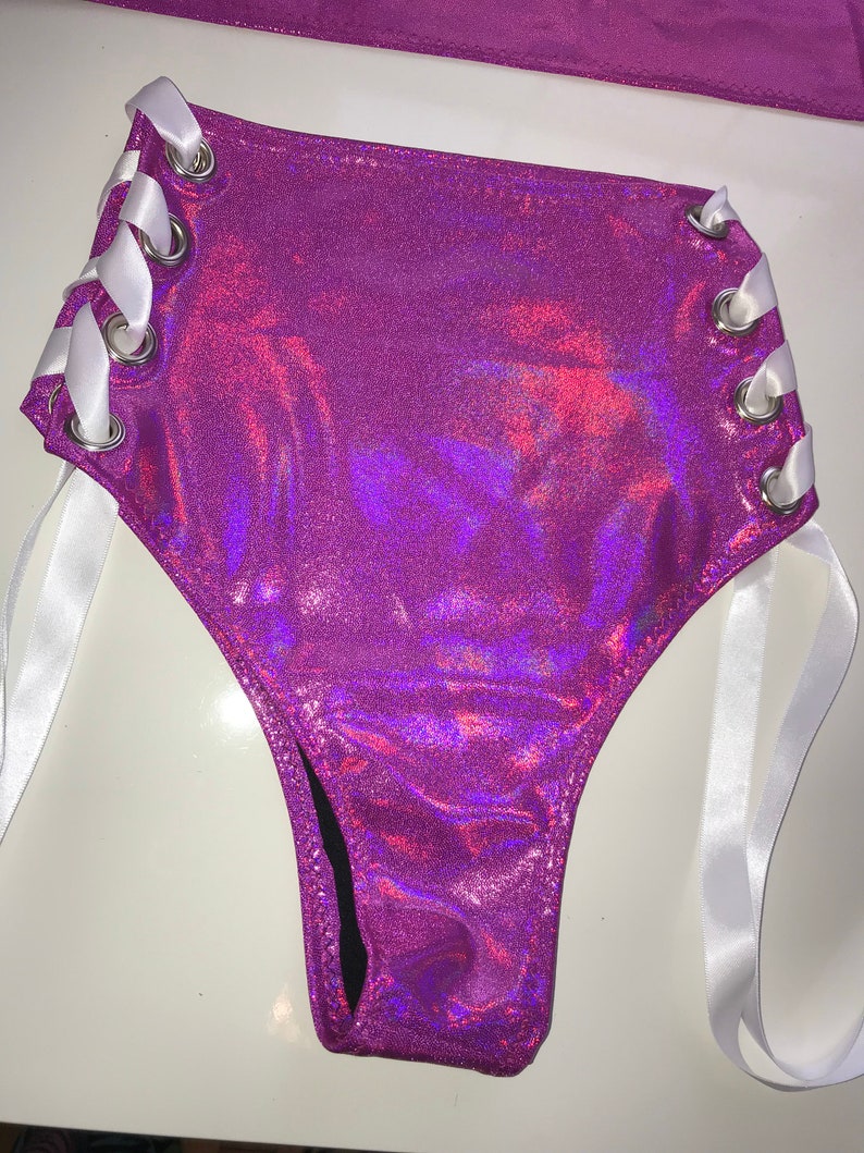 Lace up Rave Bottoms Rave Outfit Rave Wear Rave Clothing Etsy