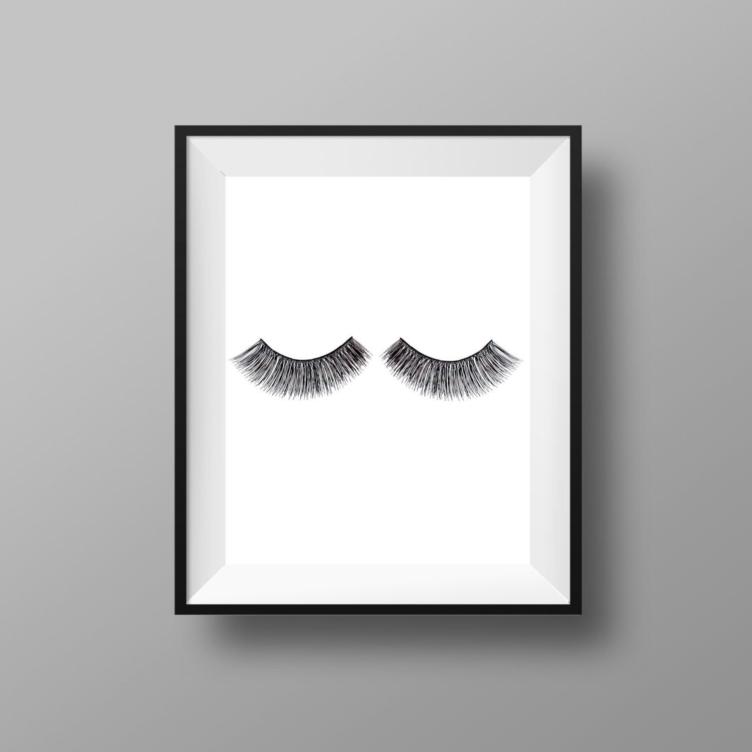 eye lash print makeup print makeup decor eye lashes etsy
