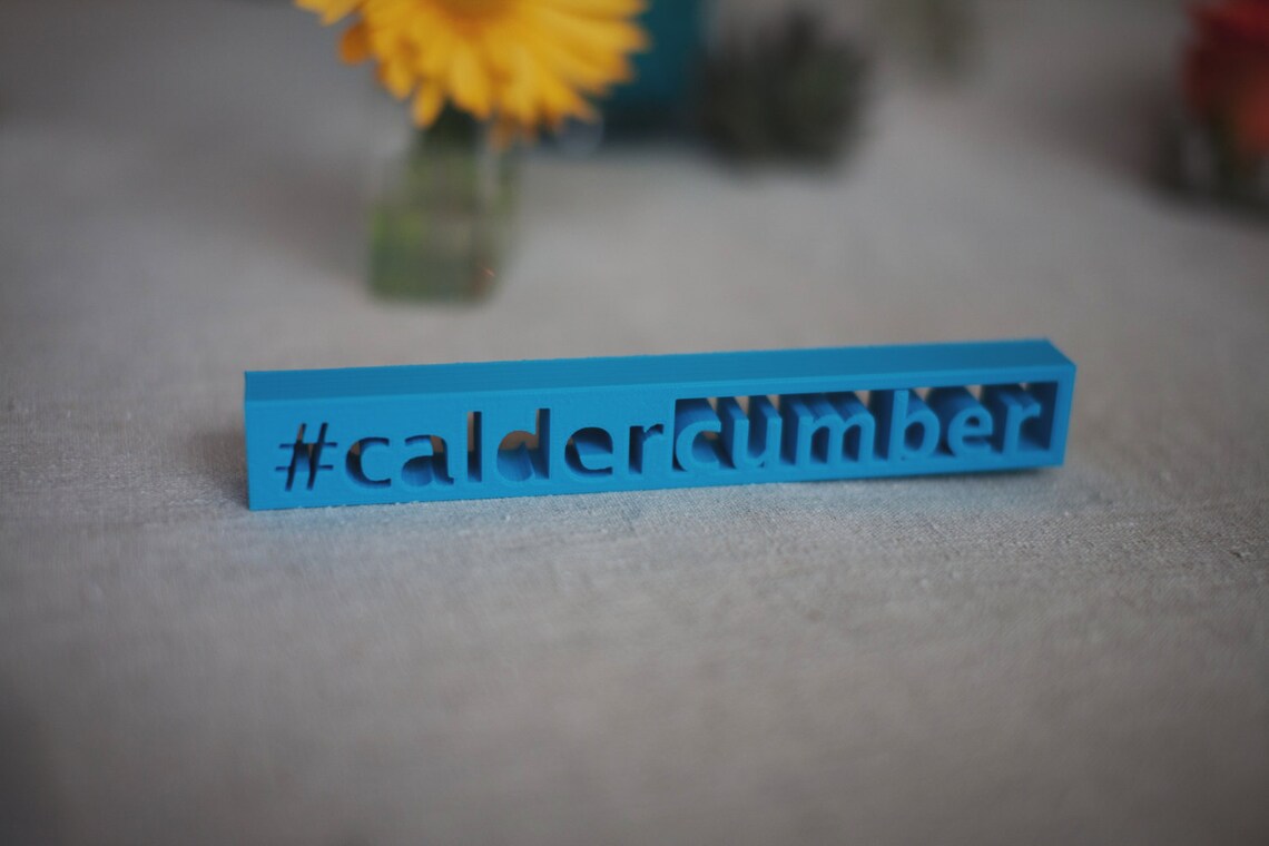 Custom 3D Printed Hashtag Table Decoration / Wedding Accessory Etsy