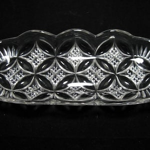 Vintage EAPG Fostoria # 1333, Sidney Pickle/Celery dish, 1905