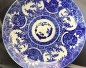 Antique Japanese Meiji period izegara plate imari platter