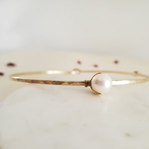 Pearl bridal choker, pearl choker, classic wedding, collar choker, dainty pearl choker, gold choker, pearl bridal necklace, single pearl