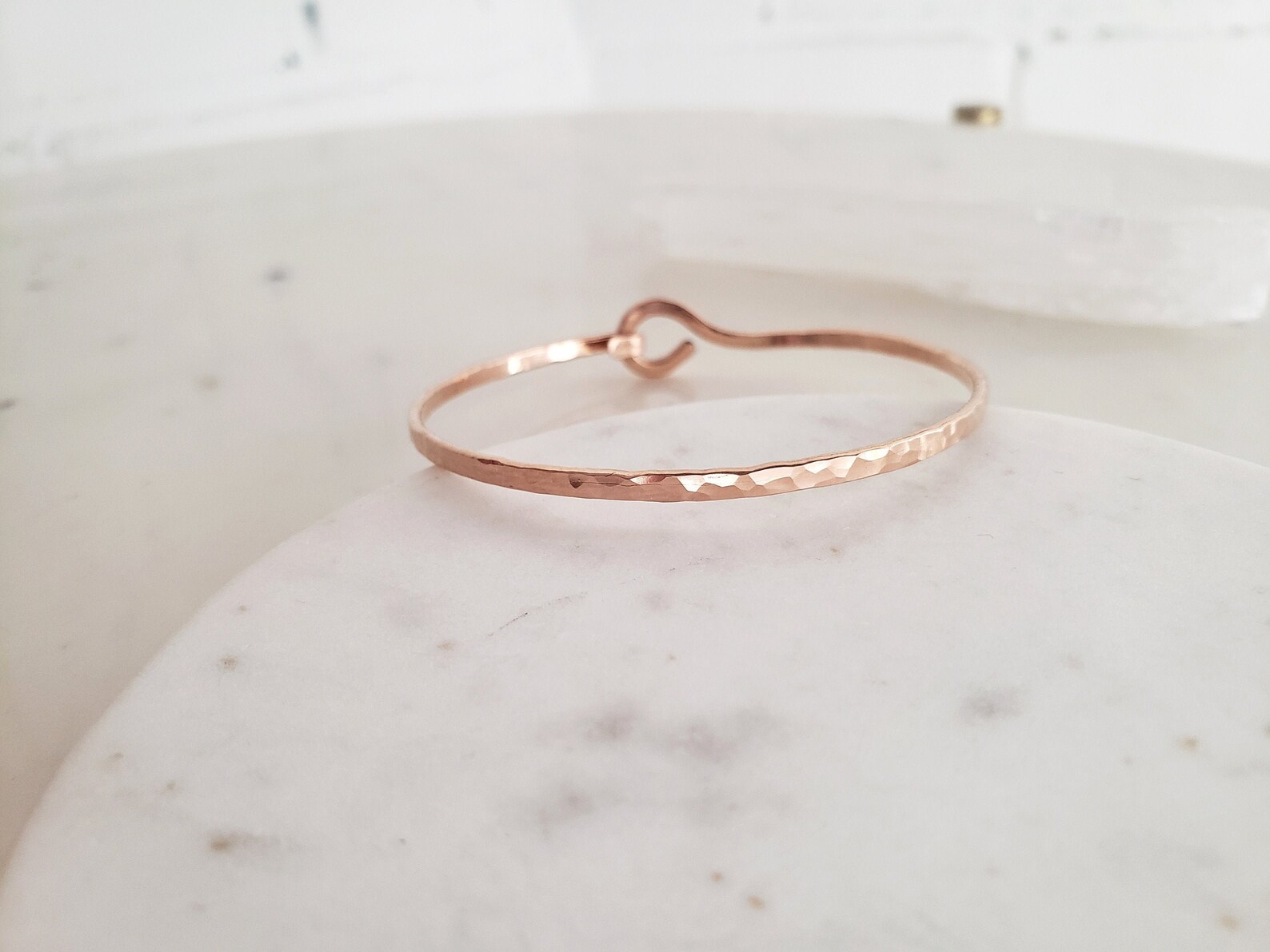 Rose Gold Bangle Rose Gold Filled Bangle Rose Gold Bracelet - Etsy