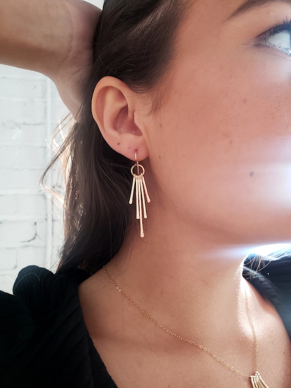 Etsy tassel earrings deals