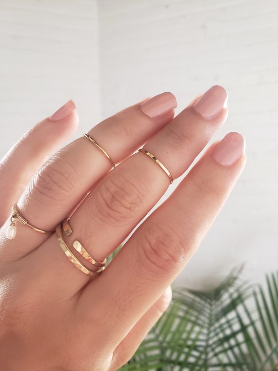 Buy Midi Ring Set, Adjustable Rings, Gold Midi Rings, Silver Midi Rings,  Indian Jewelry, Indian Rings, Knuckle Ring Set, Boho Stacking Rings Online  in India - Etsy