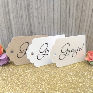 MINI TAG - Grazie