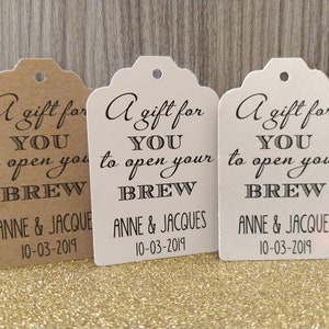XXL Tag - A gift for you to open your brew
