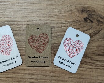 MINI TAG - Love heart