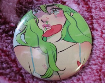 Snottie in Spring Pinback Button