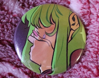 Sobbing Snottie Pinback Button