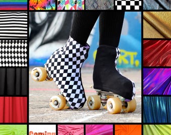 Roller Skate Boot Covers Made To Order Ice Skate Covers Roller Derby Accessories Skate Protectors