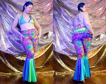 90s Rave Pants - Etsy