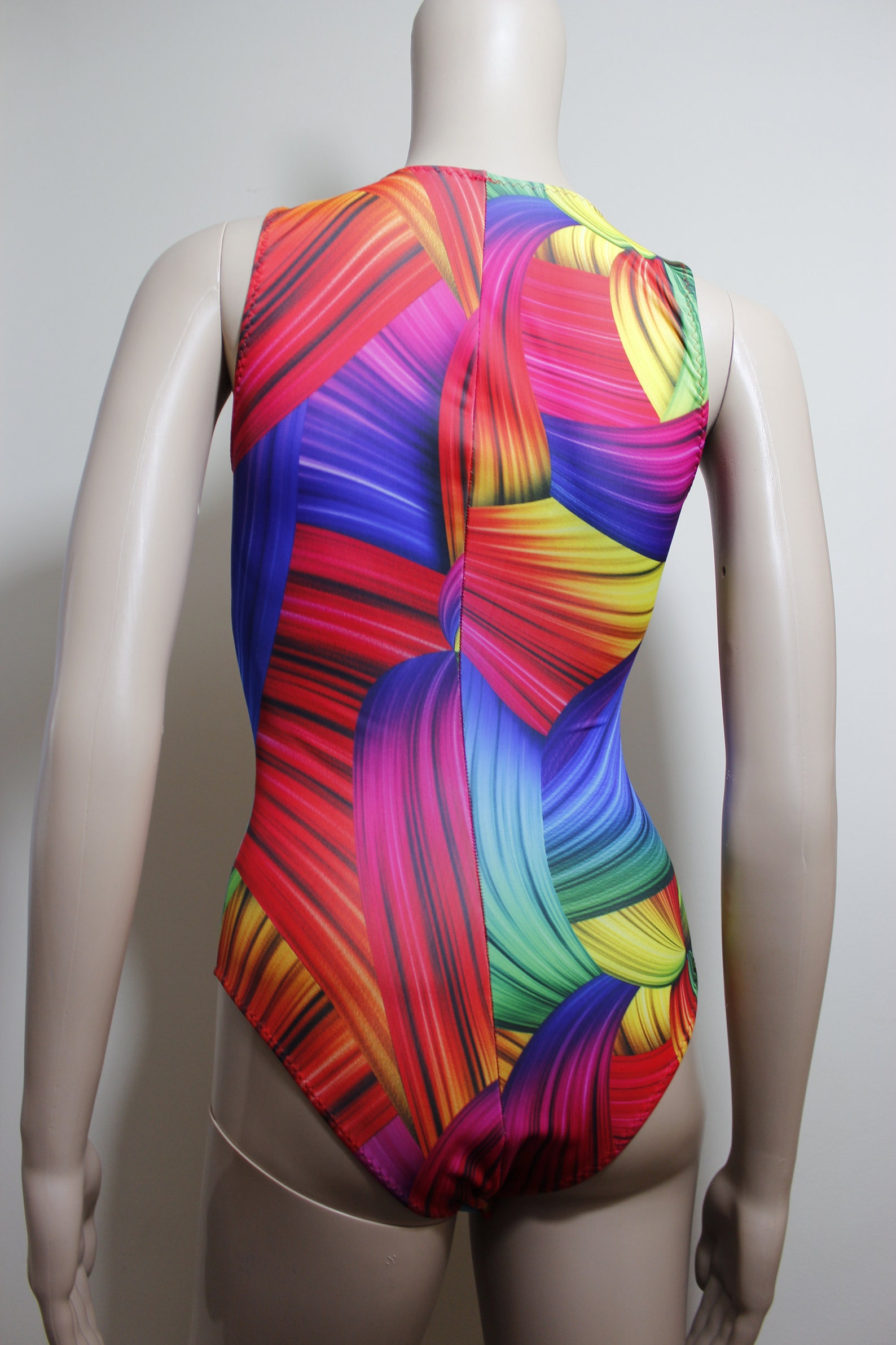 Rainbow Bodysuit Cheeky Leotard Pride Festival Bodysuit Etsy