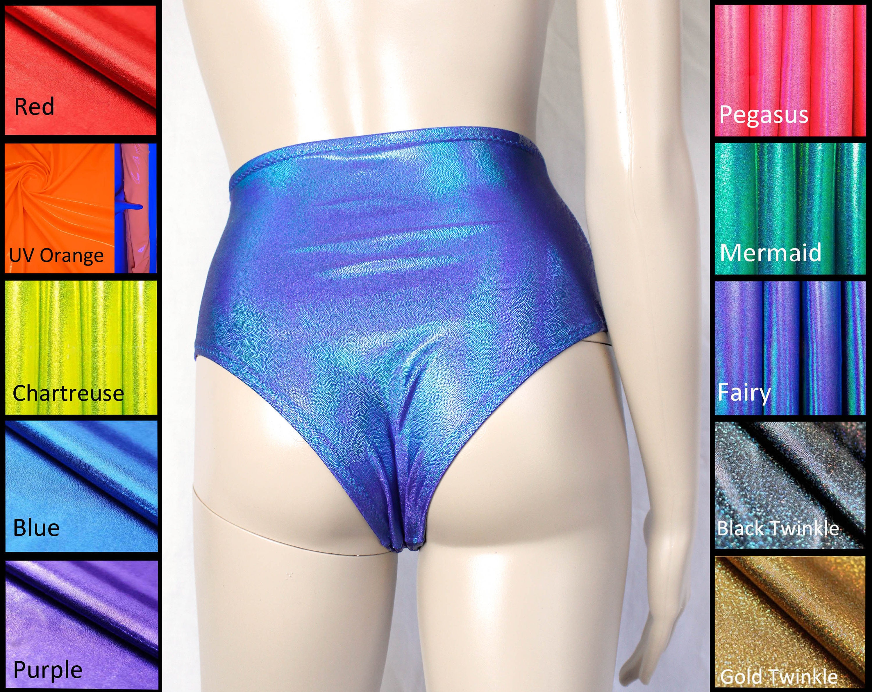 Pole Dance Apparel Outfit, Pole Pastel Shorts Beautiful Holographic,  Metallic, Mermaid Dance Pants , Twerk Shorts 