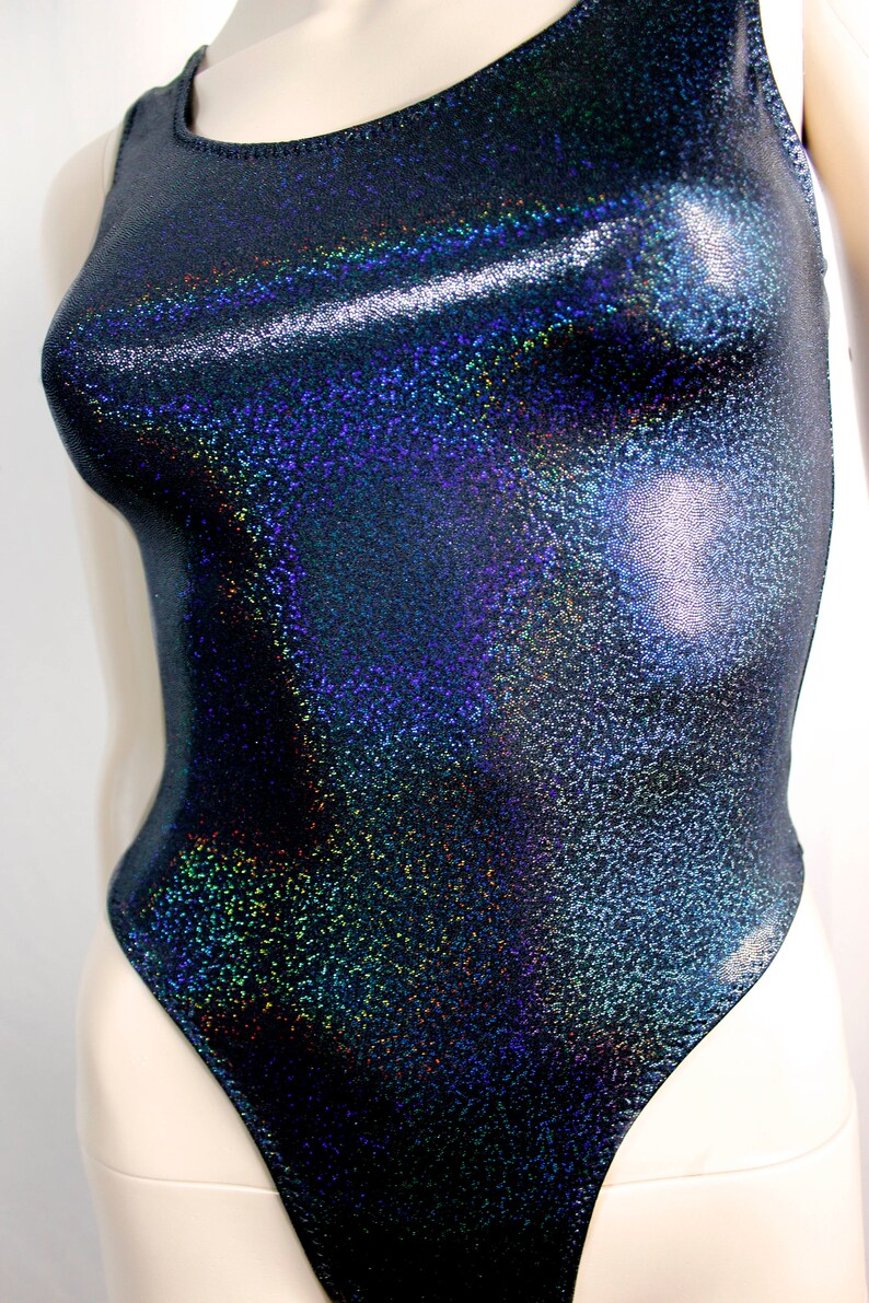 80s Thong Workout Bodysuit Mystique Spandex Thong Bodysuit Etsy