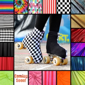 Fundas para patines en línea hechas a medida, fundas para patines de hielo, accesorios para roller derby, protectores de patines.