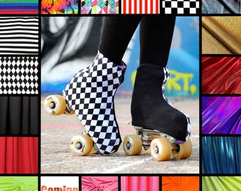 Fundas para patines en línea hechas a medida, fundas para patines de hielo, accesorios para roller derby, protectores de patines.