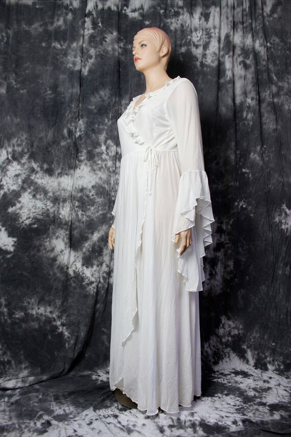 Robe de chambre blanche new arrivals