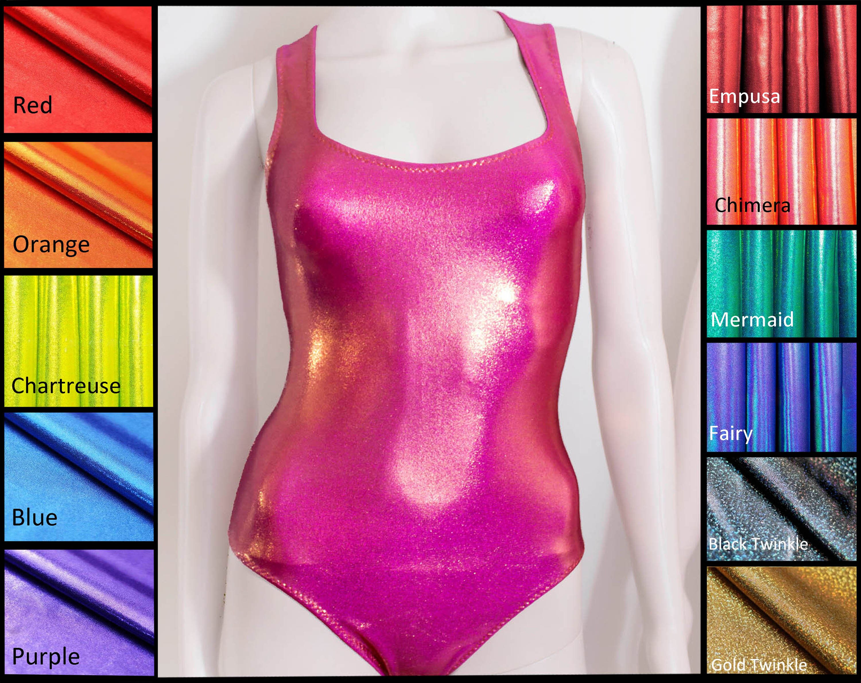 Cheeky Bodysuit Holographic Leotard Iridescent Festival | Etsy