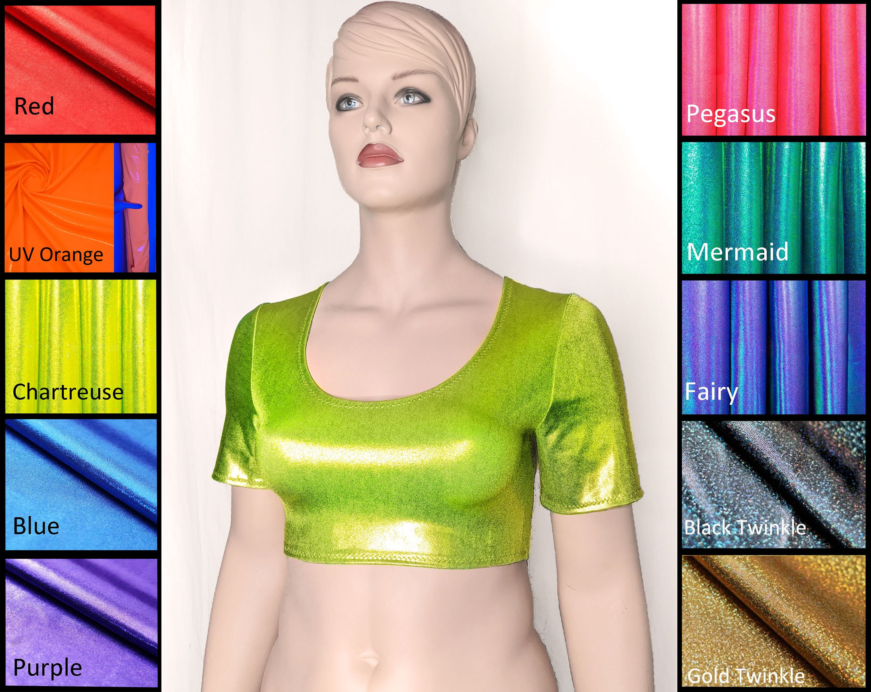 Bandeau Tube Top Metallic Tube Top Gold Silver Bronze Purple