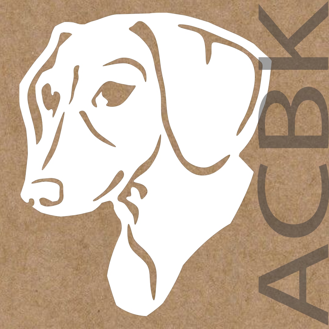 Dachshund Dog Vinyl Decal, Outdoor Premium Vinyl, Car Window