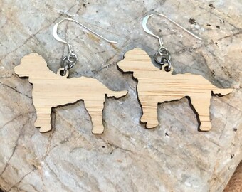 Dog earrings