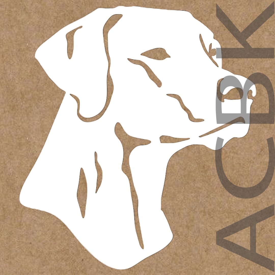 Rhodesian Ridgeback Dog Vinyl Decal, Outdoor Premium Vinyl, Car Window ...