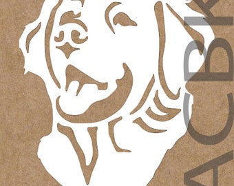 Golden Retriever dog vinyl decal, outdoor premium vinyl, car window sticker, laptop, glass, phone, golden retriever dog face, Christmas