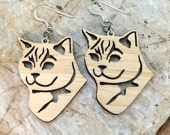 Cat earrings