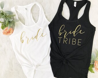 bride tribe tank tops.bachelorette party shirts.bridal party tanks.bachelorette party tanks.bachelorette shirts.bridesmaid tank.Bride shirt.