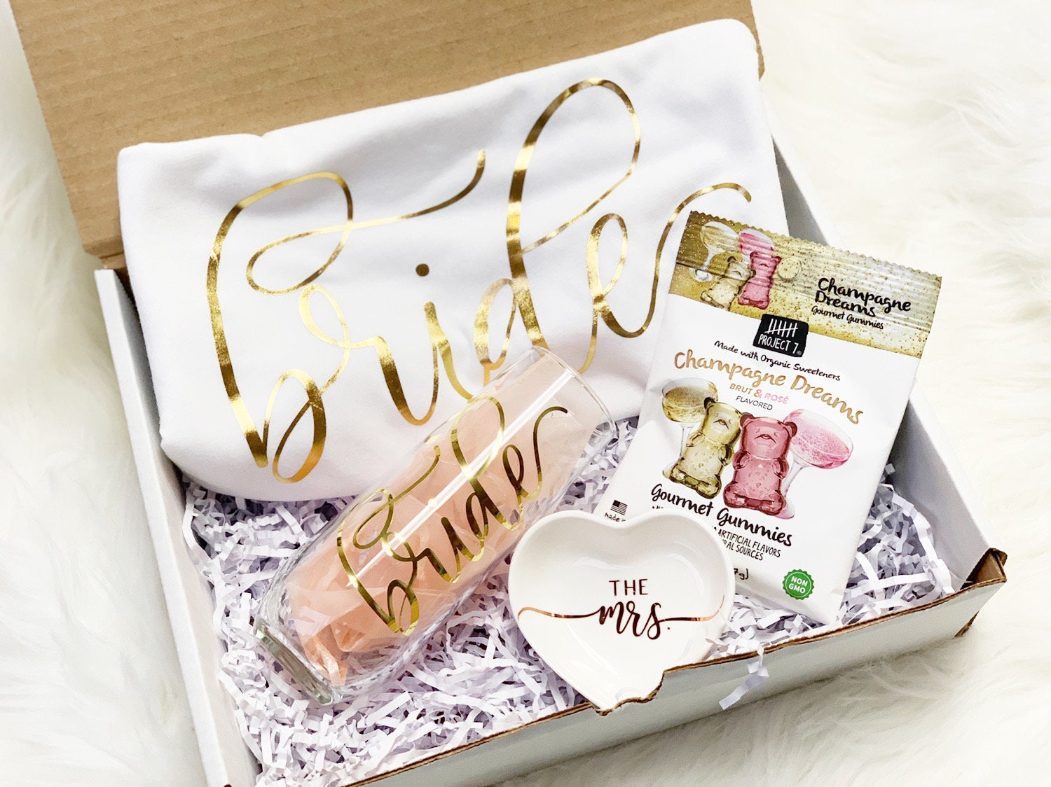Bride gift boxBride box Bride gift Bridal shower gift box Etsy