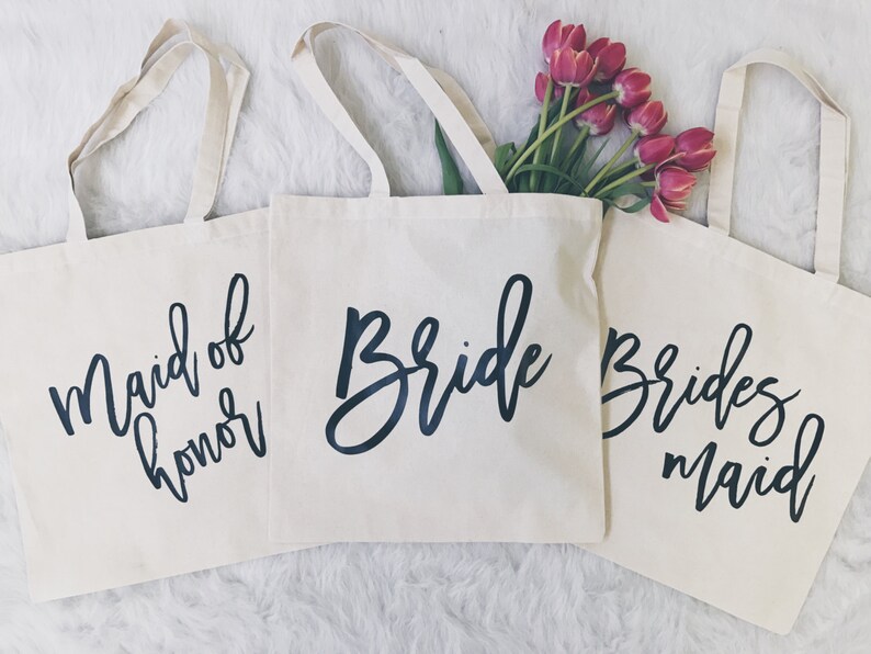 Bride Tote bag. bridal shower gift.bachelorette tote bag.bride Etsy