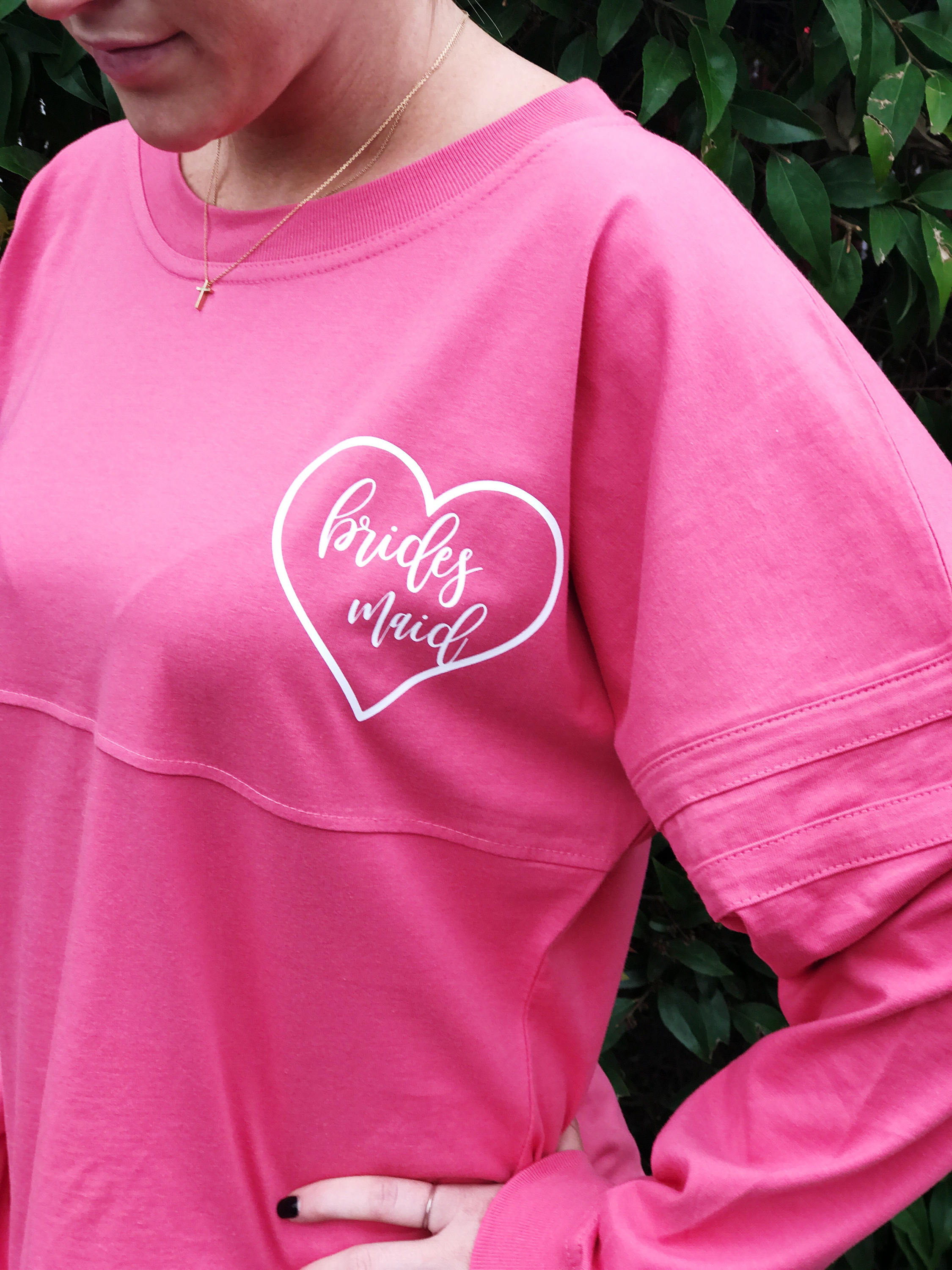 Bridesmaid long sleeve shirts Clearance