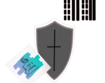 Shield SVG with handles