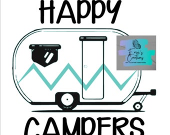 Camper Digital file SVG
