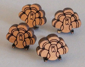 SVG laser file - Turkey earrings