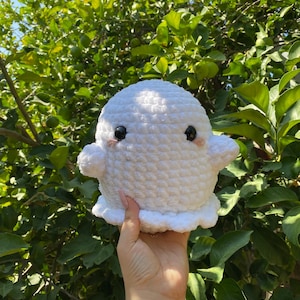 Lottie the Lovely Ghost - Made to Order Crochet Ghost Plushie
